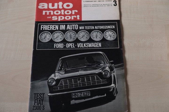 Auto Motor und Sport 03/1963